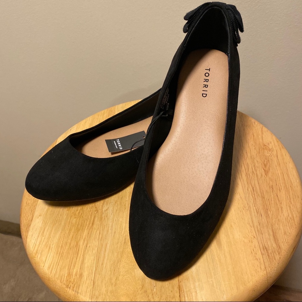 Torrid Black Flats